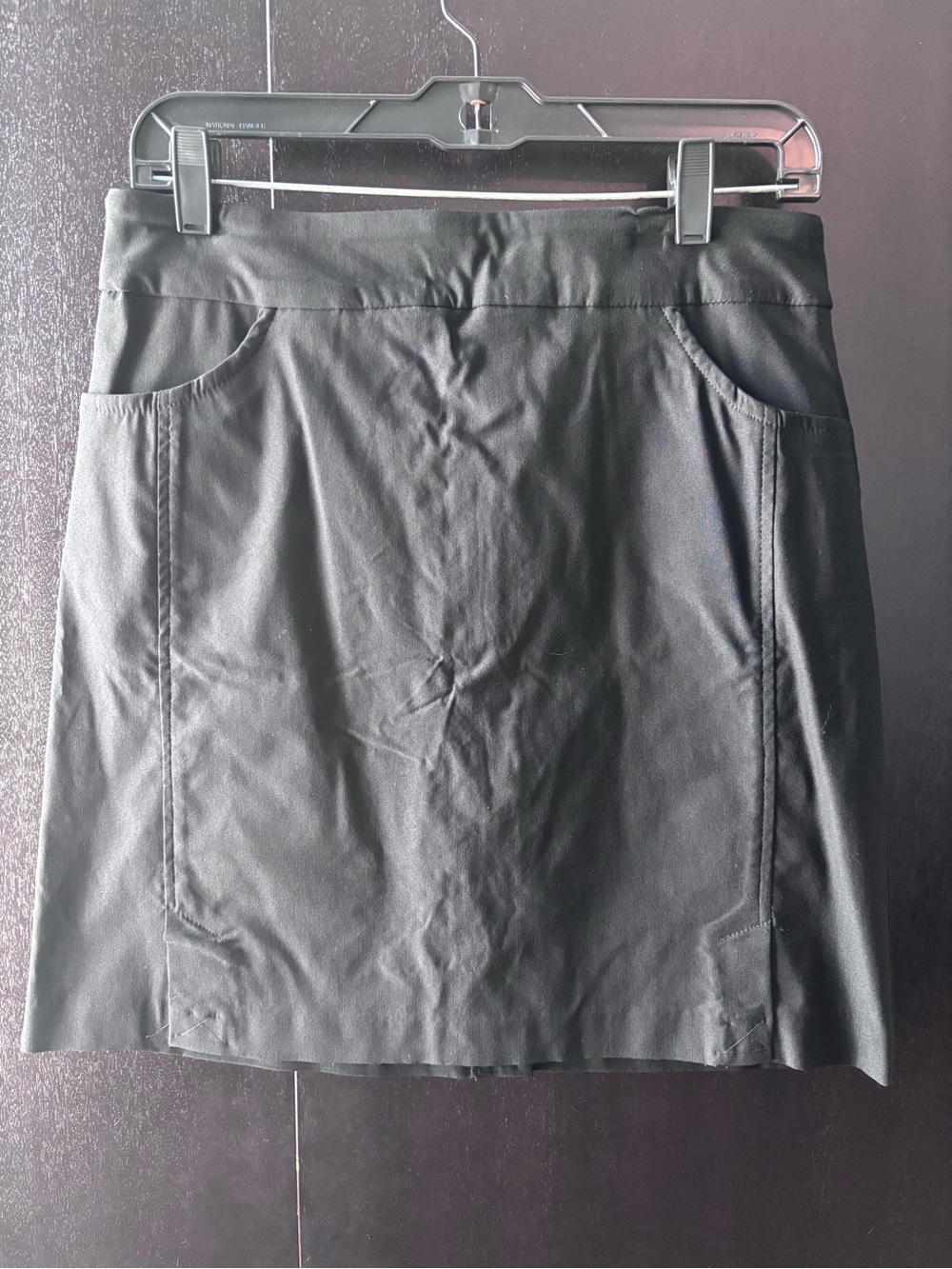 Tribal Black Skort